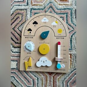 My Weather Station Wooden Toy